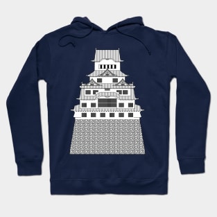 White Himeji Castle I Hoodie